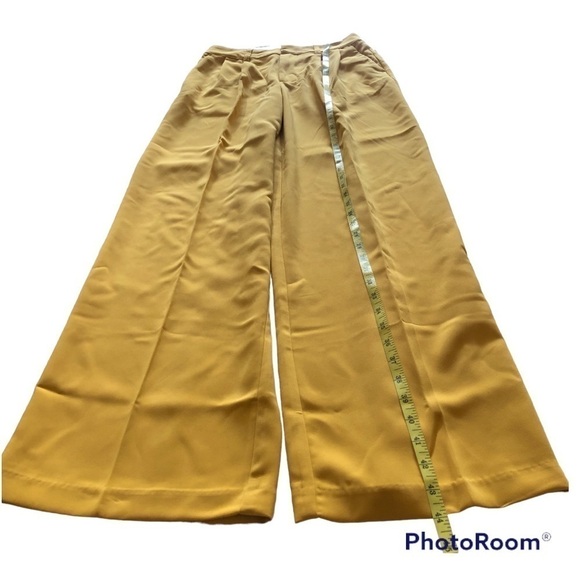 Sergio Hudson x Target Yellow High-Waist Wide Leg Tailored Trousers - Size XS - Picture 11 of 16